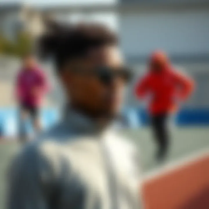 Versatile styling options for different sports and activities.