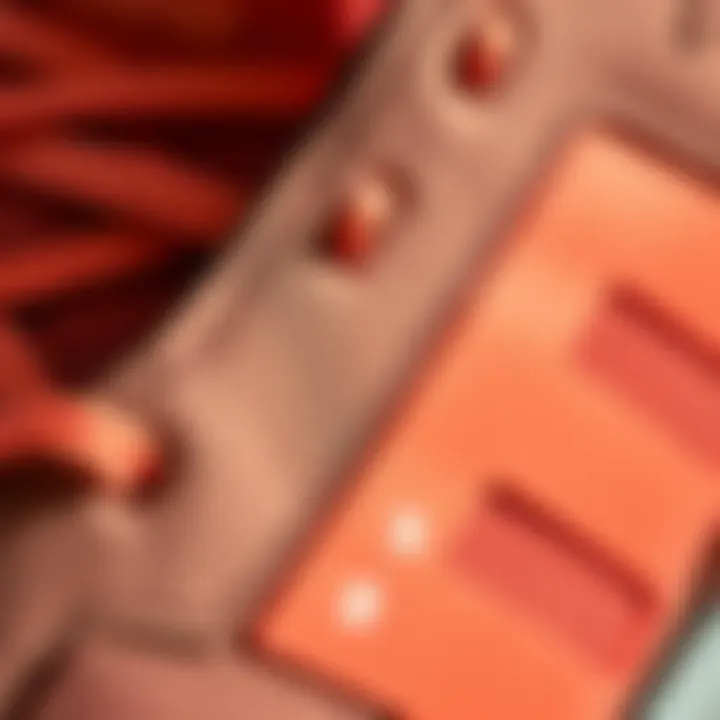 Close-up of Adidas GW6425 material texture