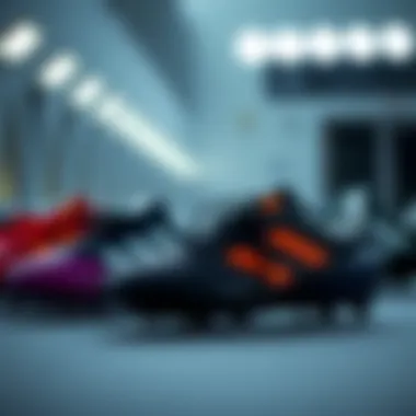 Variety of Adidas Predator Styles Variety of Adidas Predator cleats in different colors and styles