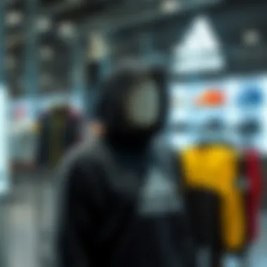 Innovative Sports Apparel Innovative sports apparel display in an Adidas store