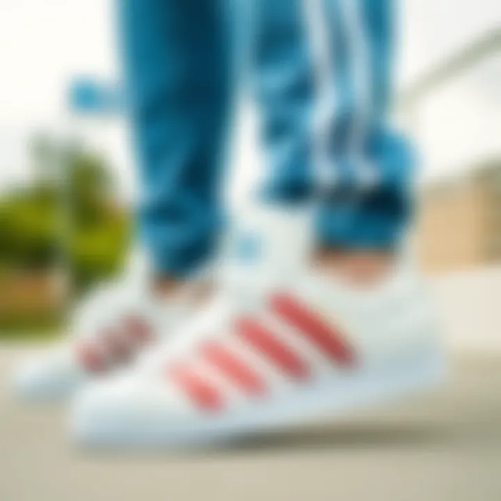 A historical timeline of the Adidas Superstar's evolution and impact.