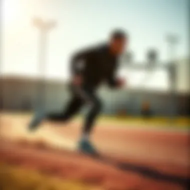 Versatility of Terrex in Athletic Performance Athlete showcasing versatility of Terrex in action