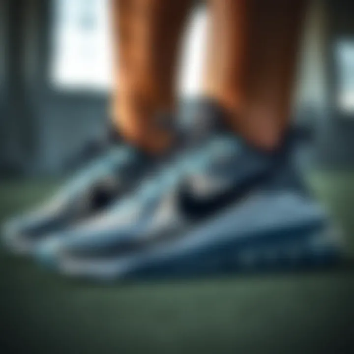 Close-up of Air Max Infuriate's innovative design features