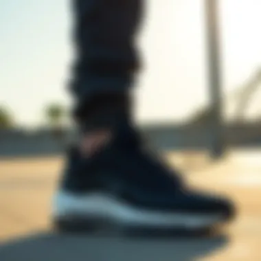 Air Max Infuriate paired with stylish sportswear