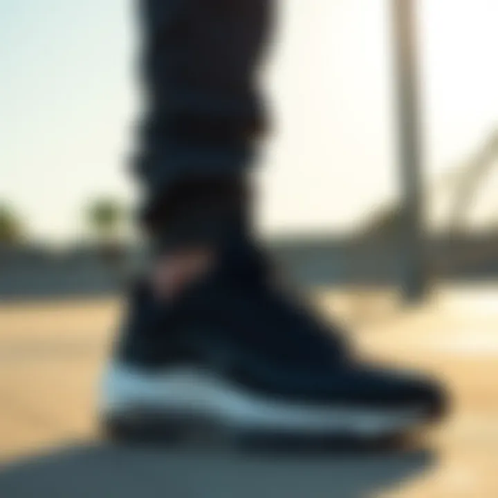 Air Max Infuriate paired with stylish sportswear