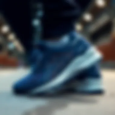 Elegant design of Asics shoes highlighting aesthetics