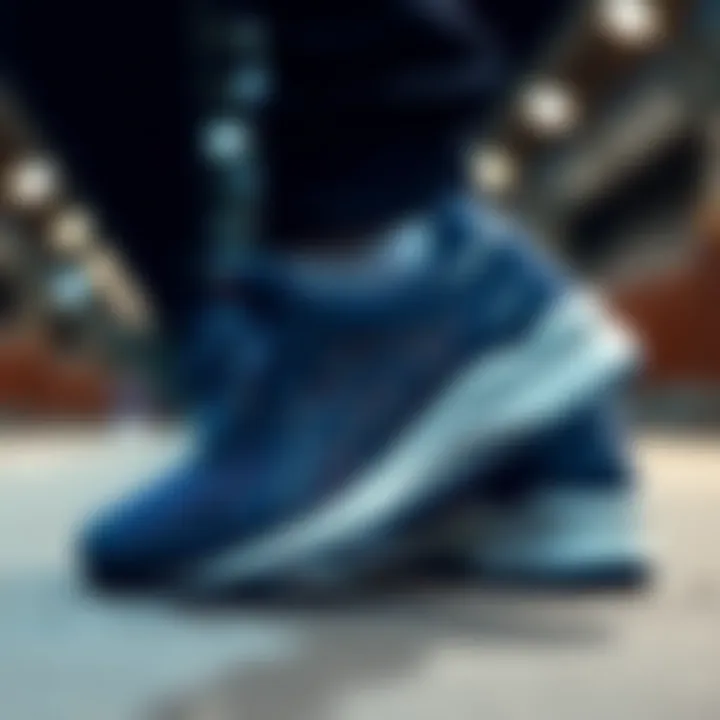 Elegant design of Asics shoes highlighting aesthetics