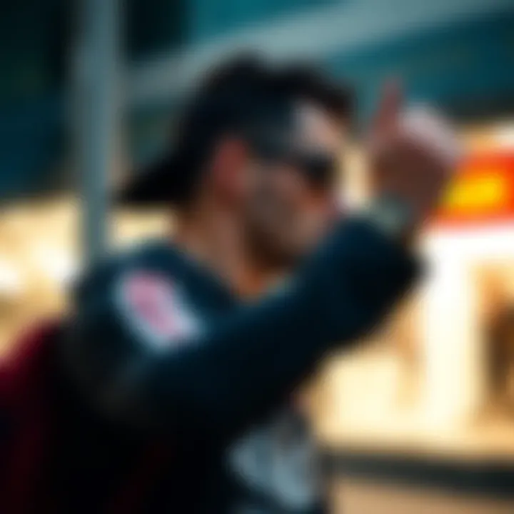 Dynamic display of Beşiktaş accessories enhancing masculine style