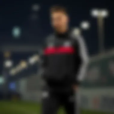 Stylish design of Beşiktaş tracksuit featuring Adidas branding