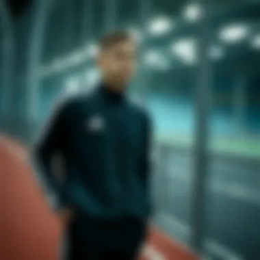 Comfortable fit of Beşiktaş Adidas tracksuit during sports activities