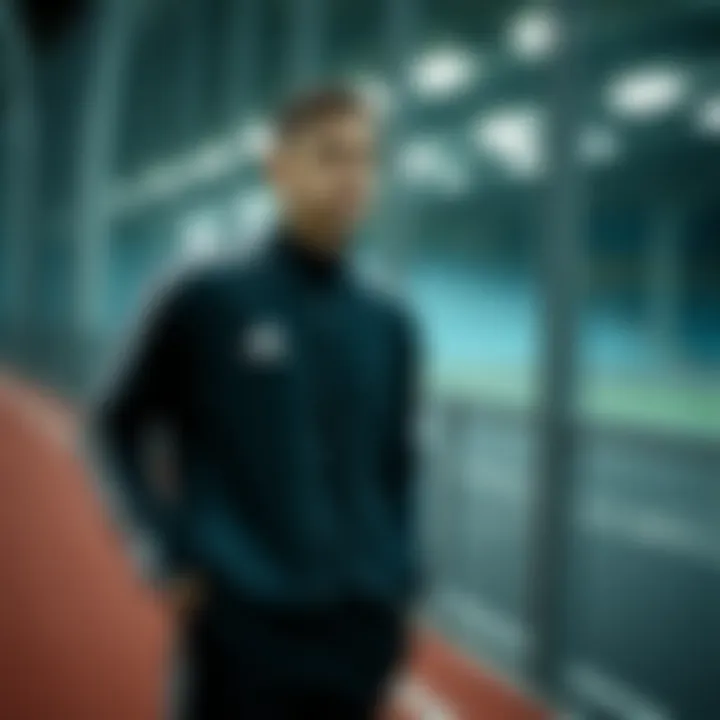 Comfortable fit of Beşiktaş Adidas tracksuit during sports activities