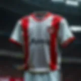 Historical Beşiktaş jersey worn during a significant match
