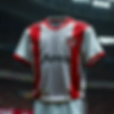 Historical Beşiktaş jersey worn during a significant match