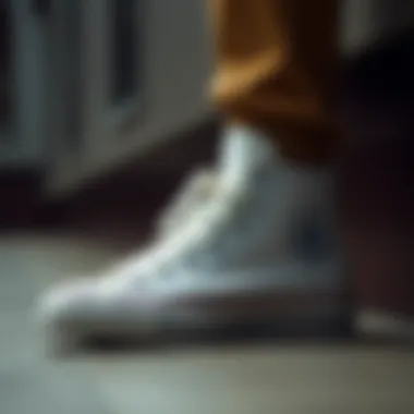 Care Tips for White High-Top Converse Longevity Care tips for maintaining white high-top Converse shoes