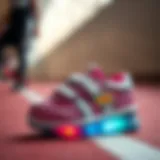 Stylish first step shoes for children