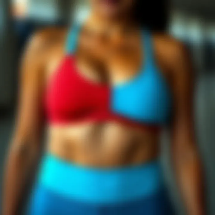 Comparison of various front rise styles in athletic wear