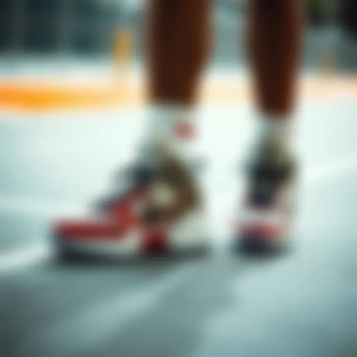 Derrick Rose signature sneakers showcasing innovative design