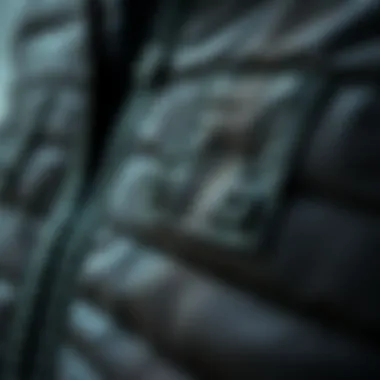 Close-up of drill vest fabric texture highlighting durability