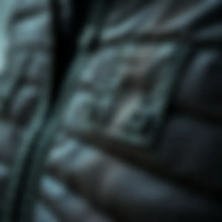 Close-up of drill vest fabric texture highlighting durability