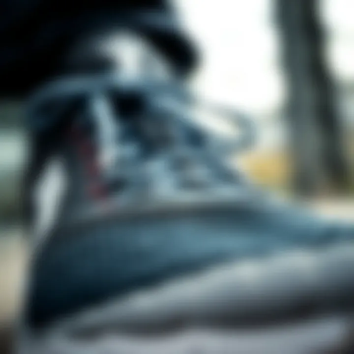 Breathable Shoe Materials Close-up of breathable shoe materials