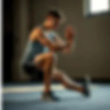 Effective Stretching Techniques for the Gastrocnemius Athlete performing a gastrocnemius stretch to enhance flexibility.