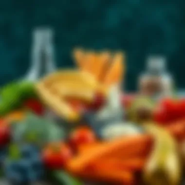 The Importance of Balanced Nutrition Colorful assortment of nutritious foods