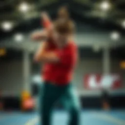 Dynamic movement symbolizing physical activity