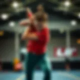 Embracing Physical Activity Dynamic movement symbolizing physical activity