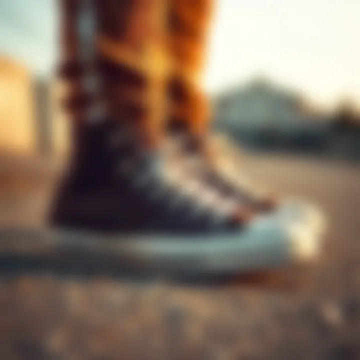 Historical timeline of Converse Chuck 70 evolution with emphasis on brown colorway