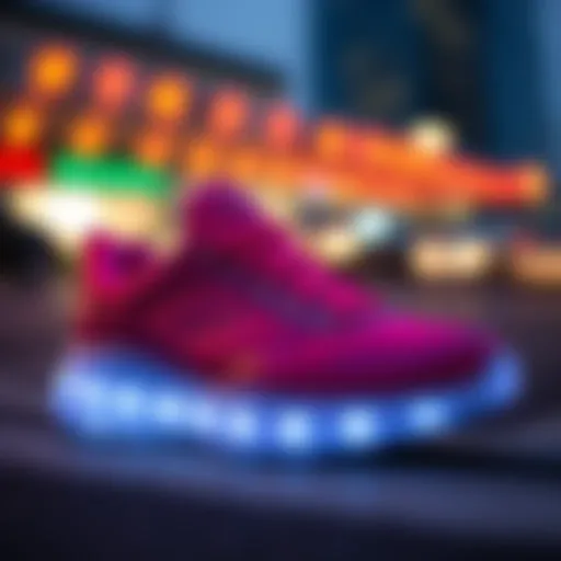 Dynamic Design of Skechers Heart Lights Shoes Dynamic design of Skechers Heart Lights shoes