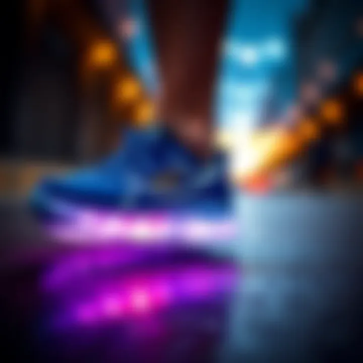 User experience showcasing Skechers Heart Lights in action