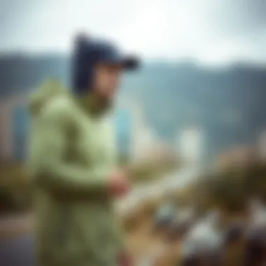 Sporty Kaz Tüyü Mont for Outdoor Activities