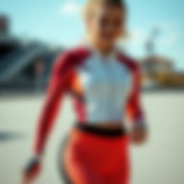 Ergonomic Design in Sportswear Trendy sportswear with ergonomic design features