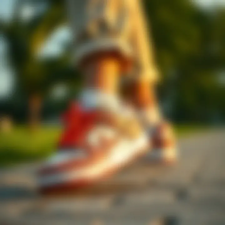 User enjoying the comfort of Lacivert Dunk Low during a casual outing