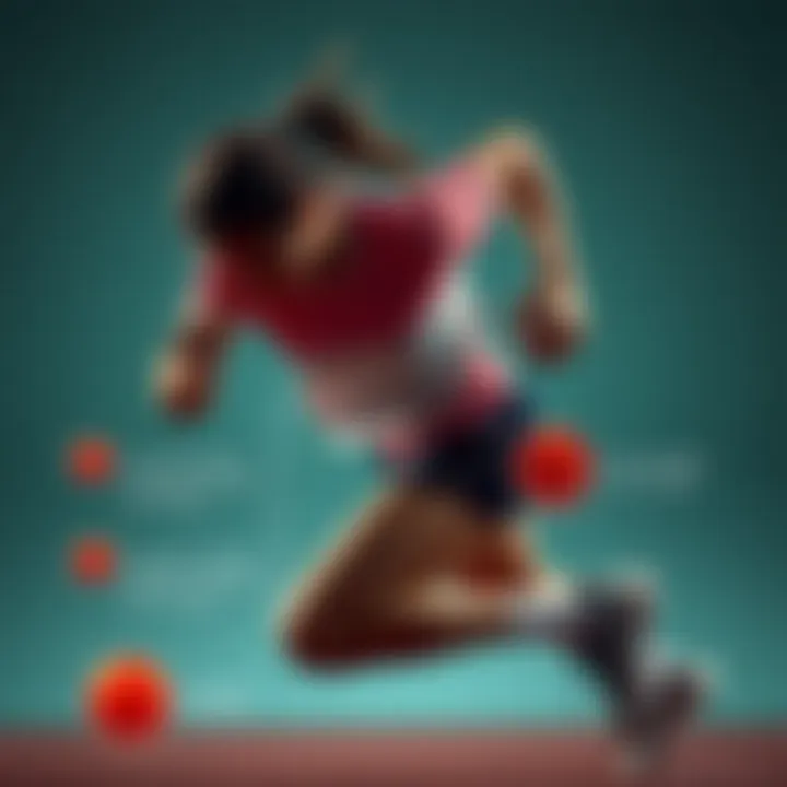 Infographic demonstrating the connection between lycopene and athletic performance