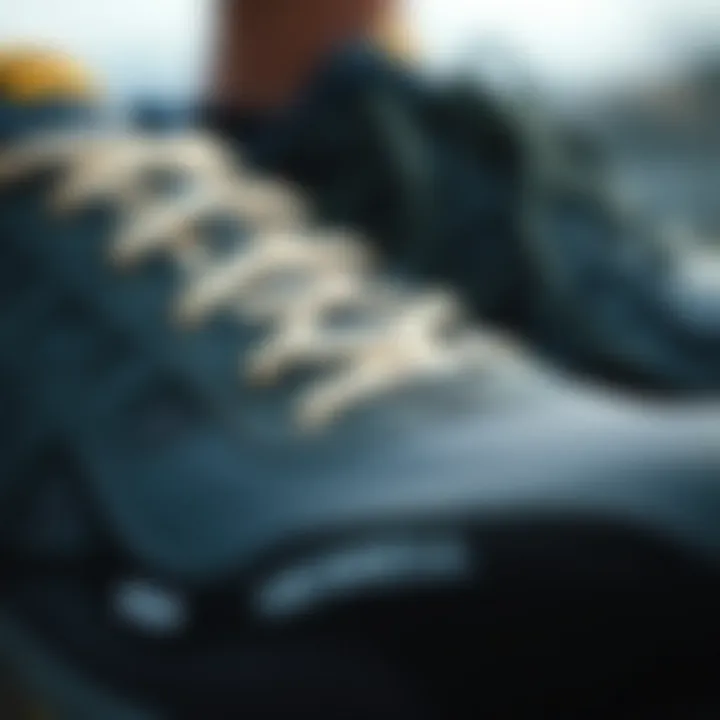 Quality and Durability of Merrell Shoe Materials Detailed view of Merrell shoe materials, emphasizing quality and durability