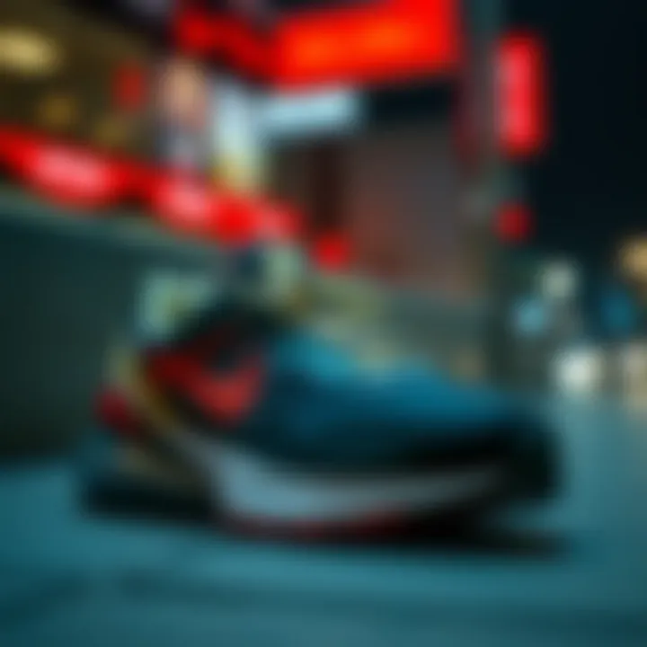 Nike 270 Beyaz in an urban setting, emphasizing its market impact