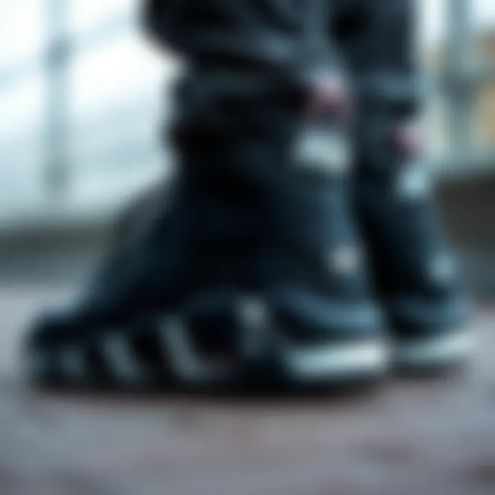 Historical evolution of Nike Air Uptempo shoes