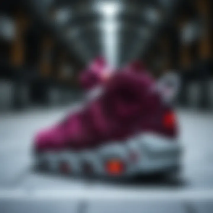 Stylish Nike Air Uptempo shoe design