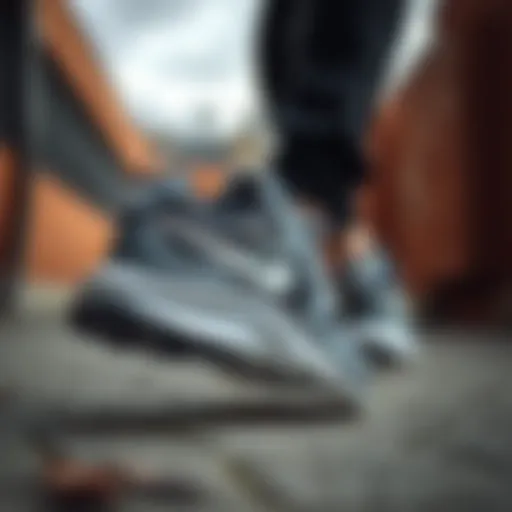 Sleek Design of Nike Air Zoom SuperRep Dynamic view of Nike Air Zoom SuperRep showcasing its sleek design