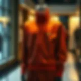 Stylish Nike tracksuit design displayed on a mannequin