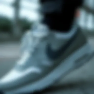 Quality Materials in Nike Shoes Close-up of Nike shoe features emphasizing quality materials