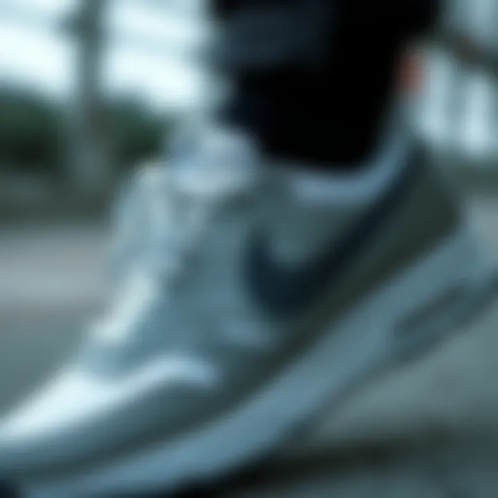 Quality Materials in Nike Shoes Close-up of Nike shoe features emphasizing quality materials