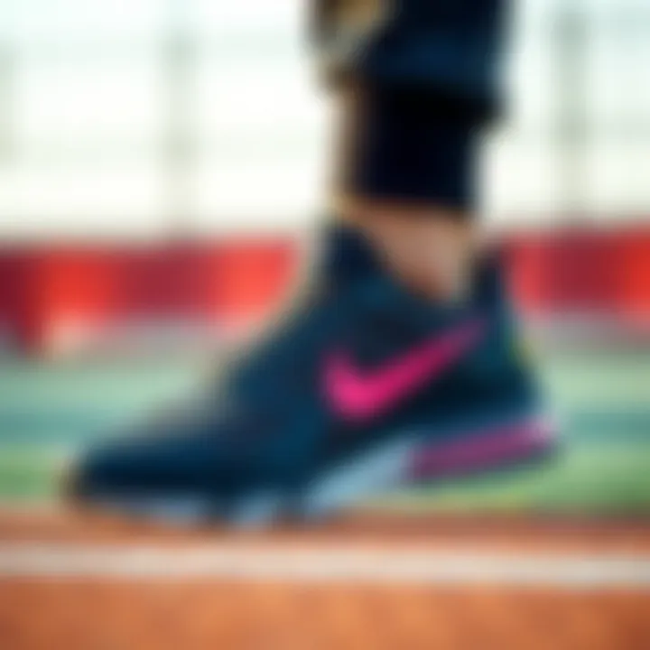 Nike sports shoe design showcasing comfort and functionality