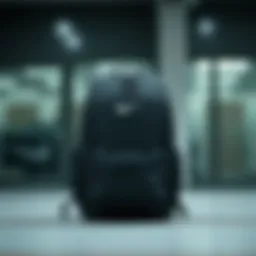 Sleek design of Nike Utility Elite Training backpack showcasing modern aesthetics