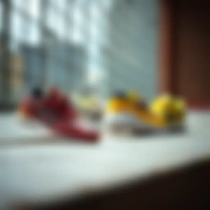 Diverse Shoe Styles Overview Comparing different shoe styles