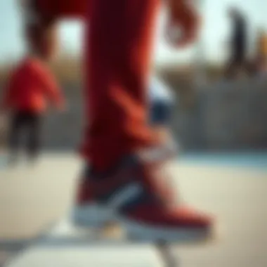 Versatile for Every Occasion Man showcasing Pierre Cardin sneakers during an outdoor activity