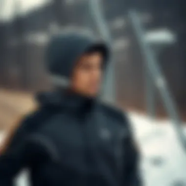 Athlete wearing Puma WarmCELL jacket during outdoor activity