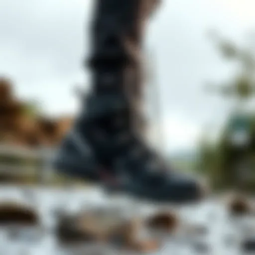 Waterproof Innovation in Salomon Boots Salomon Gore-Tex boot showcasing waterproof technology