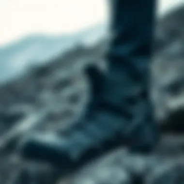 User enjoying comfort in Salomon Gore-Tex boots